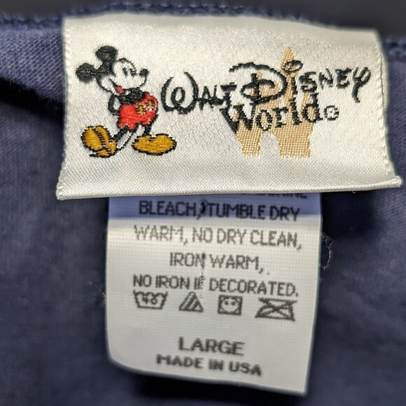 Disney World Tank Top, Men's Large - Vintage Made in USA - Picture 5 of 5